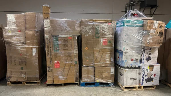 AMAZON Bulk Shrink Wraped Truck Load