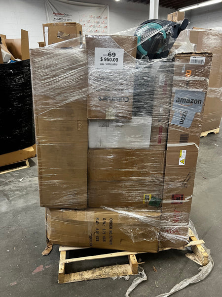Amz Shrinkwrap Pallet #69 Amz Shrinkwrap Pallet containing 69 PIECES
