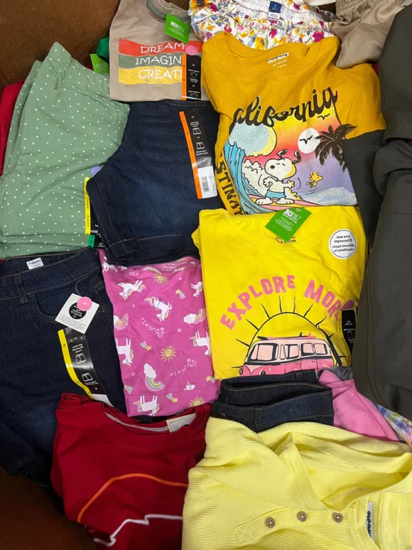 Clothing Pallet 600+ Pieces (Kids Clothing)