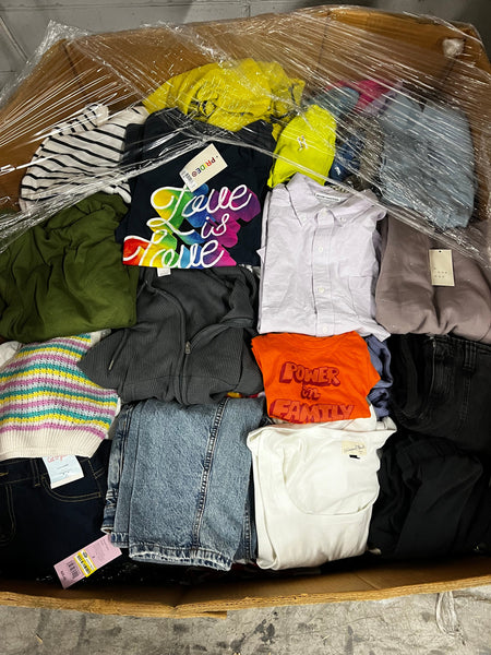 Clothing Pallet Mixed Retailers pallet